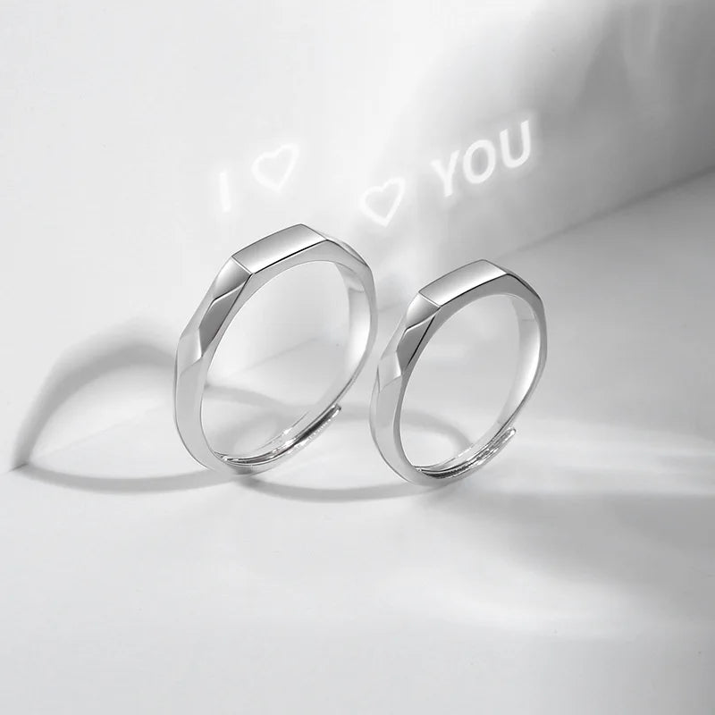 Reflection Promise Rings